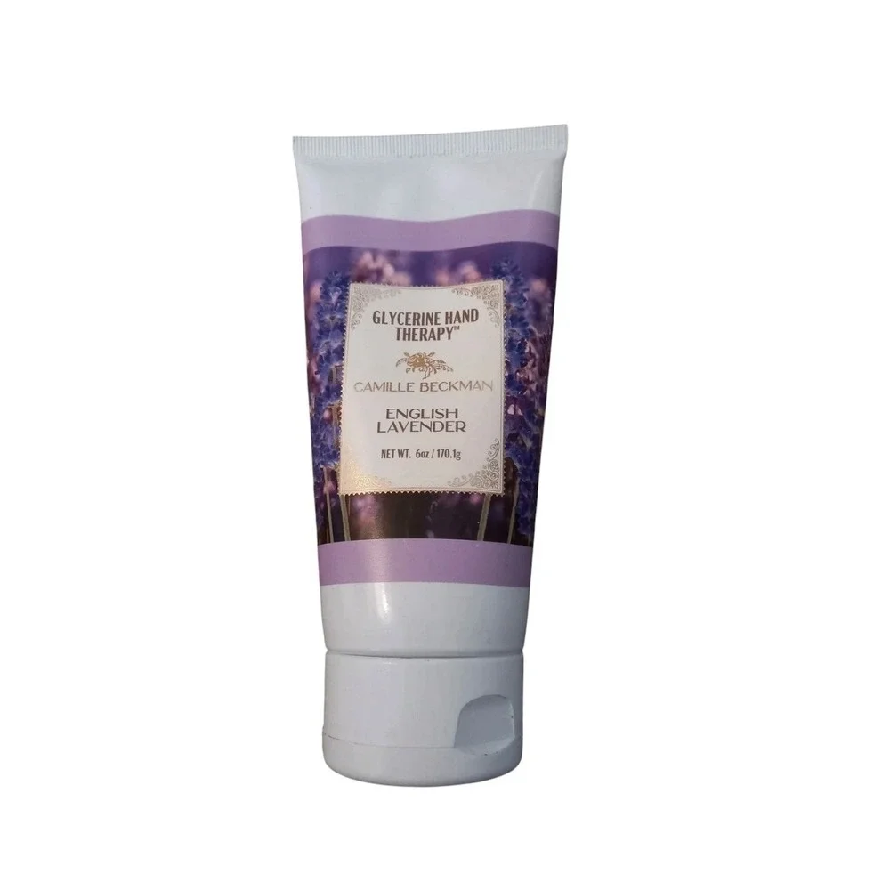 Camille Beckman Glycerine Hand Therapy Cream 6 oz English Lavender Scent Sealed